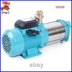 1 Centrifugal Booster Water Pump 1300W Garden Pump MC-6SA with Pressure Switch