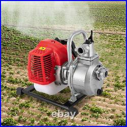 1 Petrol Water Pump High Flow Irrigation Pump Water Transfer Pump 2HP 2 Stroke