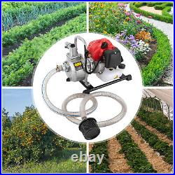 1 Petrol Water Pump High Flow Irrigation Pump Water Transfer Pump 2HP 2 Stroke