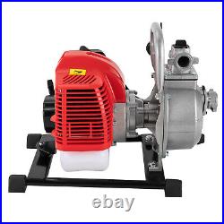 1 Petrol Water Pump High Flow Irrigation Pump Water Transfer Pump 2HP 2 Stroke