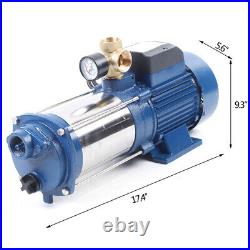 2200W Centrifugal Pump Domestic Drinking Water Garden Irrigation Pump with Switch