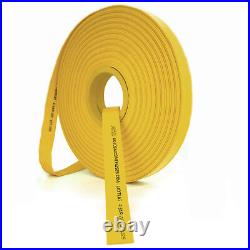 Blue Yellow Layflat Pipes PVC Water Hose Discharge Pump Lay Flat Irrigation