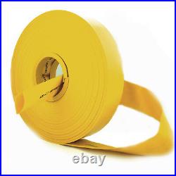 Blue Yellow Layflat Pipes PVC Water Hose Discharge Pump Lay Flat Irrigation