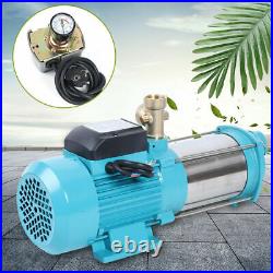 Centrifugal Booster Water Pump Garden Pump +Pressure Switch 1300W 9.8Bar 4000l/h