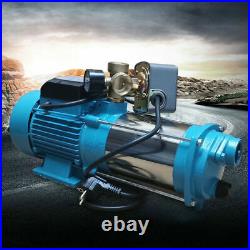 Centrifugal Booster Water Pump Garden Pump +Pressure Switch 1300W 9.8Bar 4000l/h