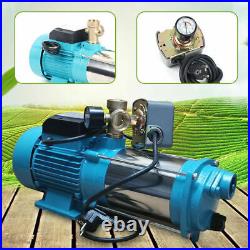 Centrifugal Booster Water Pump Garden Pump +Pressure Switch 1300W 9.8Bar 4000l/h