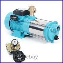 Centrifugal Booster Water Pump Garden Pump +Pressure Switch 1300W 9.8Bar 4000l/h