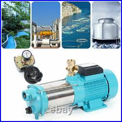 Centrifugal Booster Water Pump Garden Pump +Pressure Switch 1300W 9.8Bar 4000l/h