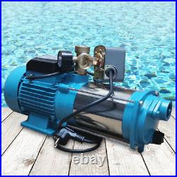 Centrifugal Booster Water Pump Garden Pump +Pressure Switch 1300W 9.8Bar 4000l/h