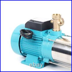 Centrifugal Booster Water Pump Garden Pump +Pressure Switch 1300W 9.8Bar 4000l/h