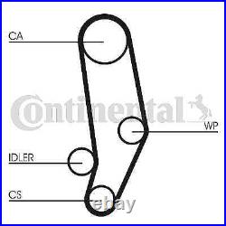 Continental CTAM CT704WP2PRO water pump + timing belt set for Audi Volvo VW