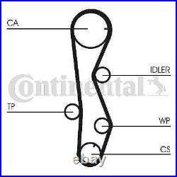 Continental Ctam Ct1099wp1 Water Pump + Tooth Belt Set For Hyundai Kia