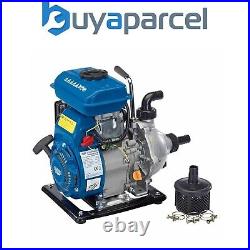 Draper 87680 4 Stroke Petrol Water Pump Pond Flood Pump 1 85L/Min & Fittings