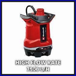 Einhell Cordless Dirty Water Pump GE-DP 18/25 Li-Solo Power X-Change BODY ONLY