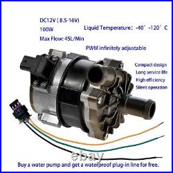 Electric 12V 100W High-flow Brushless Cooling Water Pump With PWM Signal Generator