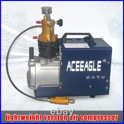 Electric Compressor Pump 4500psi 300bar PCP Water Cooling High Pressure Air Pump