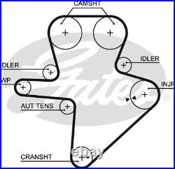 Gates K015586xs Tooth Belt Set For Chrysler Jeep LDV Lti