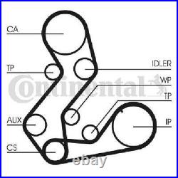 Genuine Continental CTAM water pump + timing belt set CT901WP3 for Ford