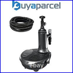 Hozelock Easyclear 1768 9000L Clear Water Pond Fountain Pump Filter & 5M Hose