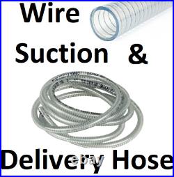 Medium Duty PVC Water Delivery & Suction Hose, Reinforced, Water Pumps