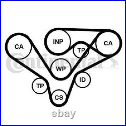 Original CONTINENTAL CTAM water pump + timing belt set CT1015WP2PRO for Audi