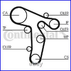 Original CONTINENTAL CTAM water pump + timing belt set CT1134WP1 for Audi Seat