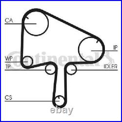 Original CONTINENTAL CTAM water pump + timing belt set CT1145WP1 for Mazda