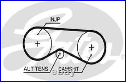 Original GATES water pump + timing belt set KP1TH15557XS-1 for Audi SKODA VW