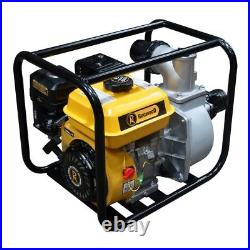 Petrol Water Pump 3 6.5HP 4 Stroke Engine RocwooD 950 Litres Per Min