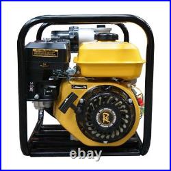 Petrol Water Pump 3 6.5HP 4 Stroke Engine RocwooD 950 Litres Per Min