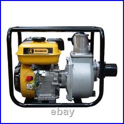 Petrol Water Pump 3 6.5HP 4 Stroke Engine RocwooD 950 Litres Per Min