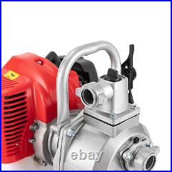 Petrol Water Pump 42.5CC Portable 2 Stroke Garden Irrigation Clean Transfer 1