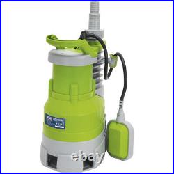 Sealey WPD235P Submersible Dirty Water Pump Automatic 225ltr/min 230V