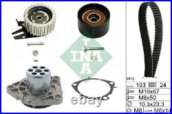 Timing Belt & Water Pump Kit fits FIAT 500L 1.6D 2012 on Set INA 46804051 New