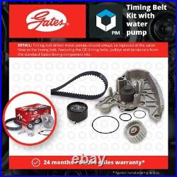 Timing Belt & Water Pump Kit fits FIAT DUCATO 244, 250 2.3D 2001 on Set Gates