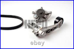 WATER PUMP + WEDGE RIB BELT SET FOR PEUGEOT 508/SW 308/CC/Combi/II PARTNER