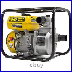 Wolf 2 Petrol Driven Water Pump 6.5HP for Clean and Dirty Water Flood Pool Pond